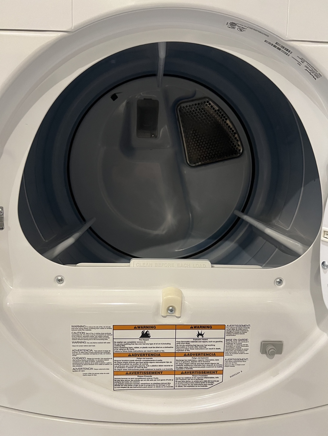 Whirlpool Electric Dryer (YWED9050XW1) - photo 2