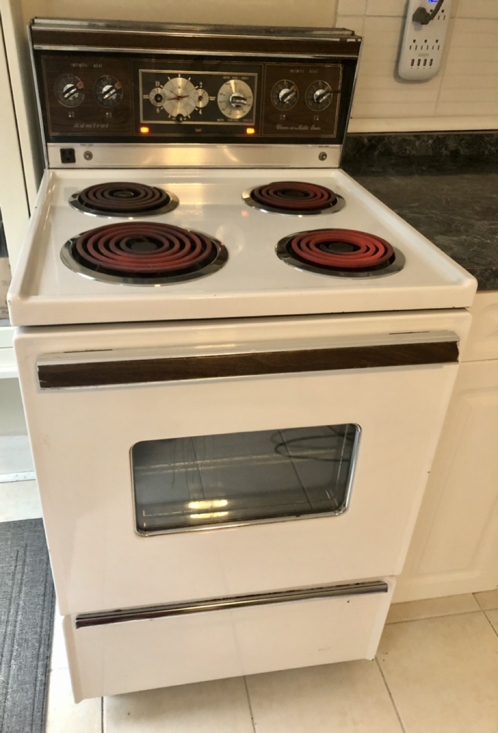 Vintage 24 inch electric coil range image indicator(3)