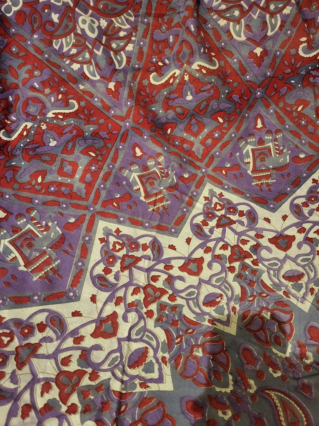 Large Purple Mandala Tapestry image indicator(3)