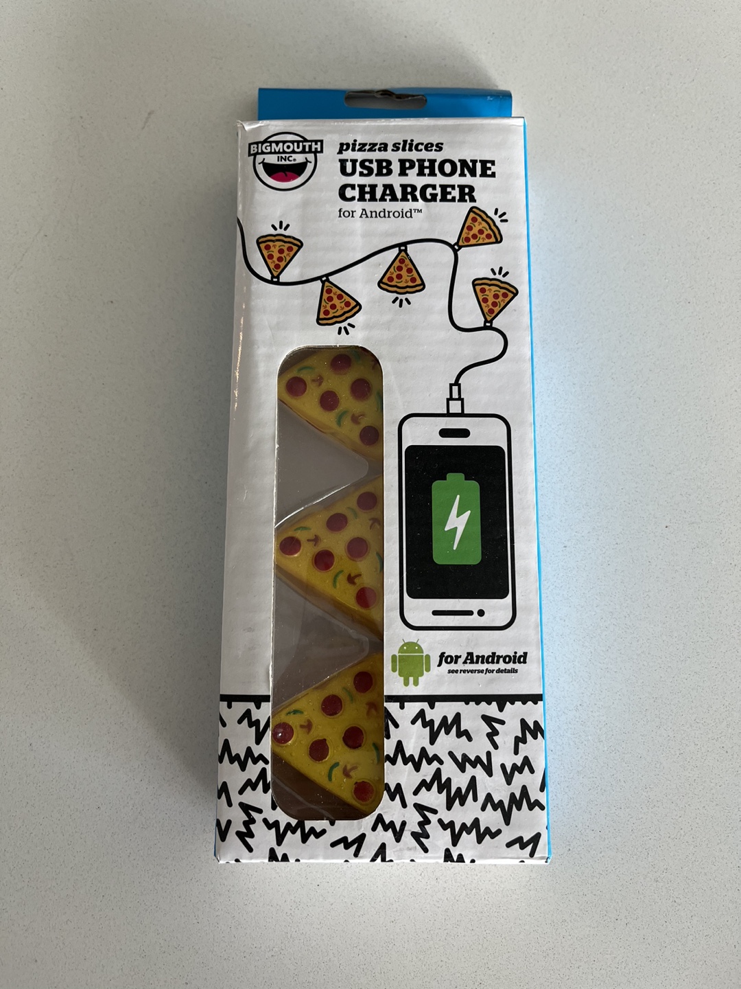 Pizza Slices USB phone charger for android thumbnail