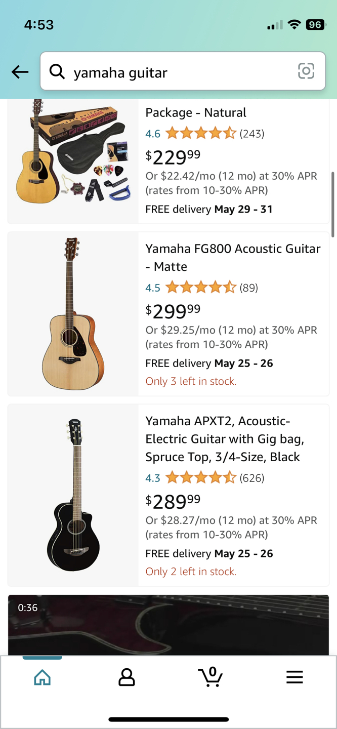 Brand new Yamaha FG800 Guitar - photo 3