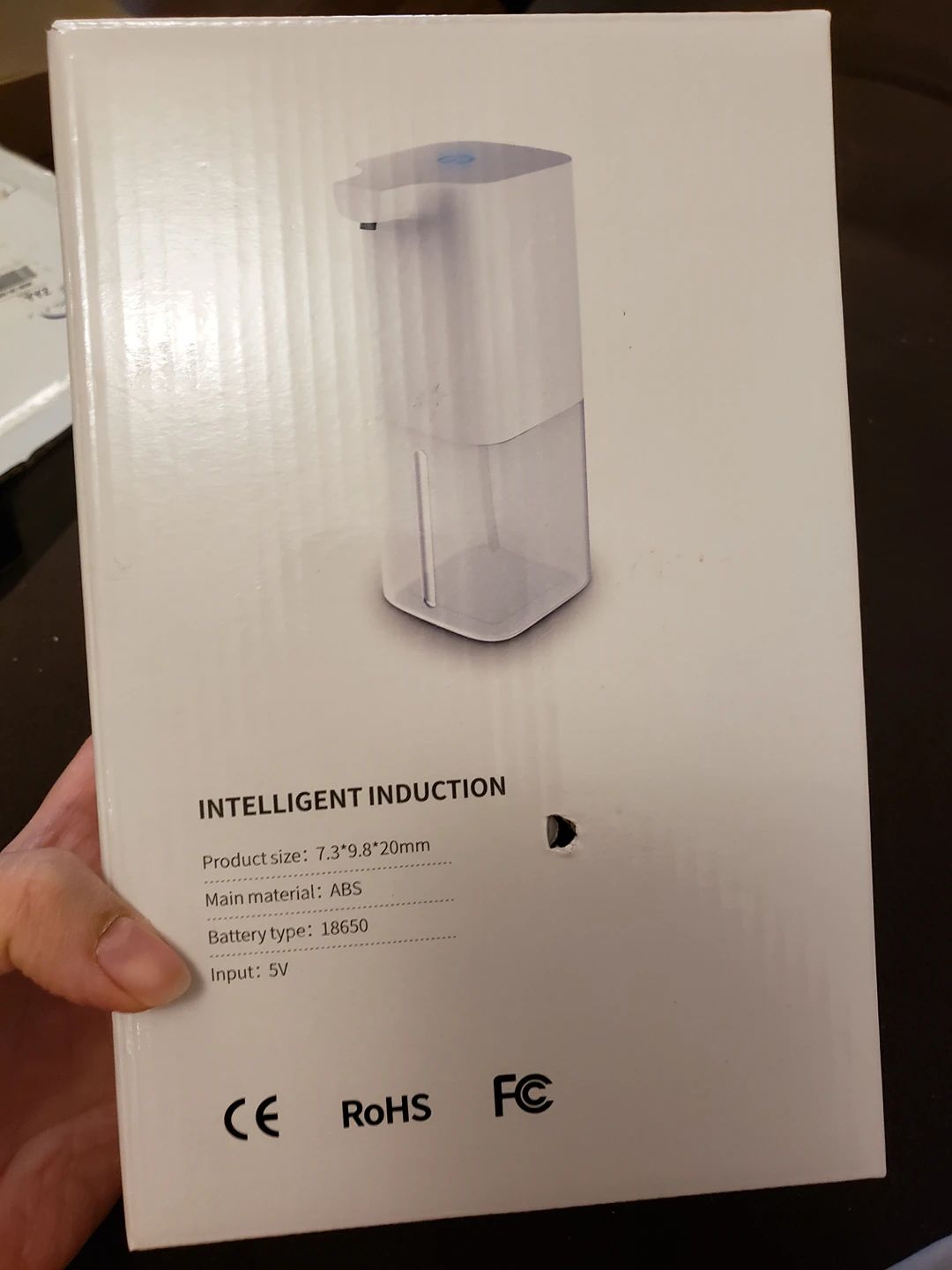 automatic foaming soap dispenser image indicator(3)