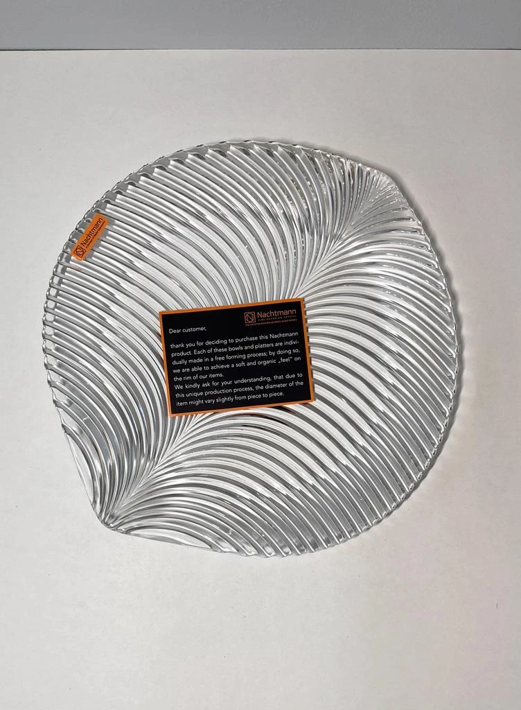 💠 Nachtmann 🍽 Crystal Plate 🍰 🍡🍮 image indicator(3)