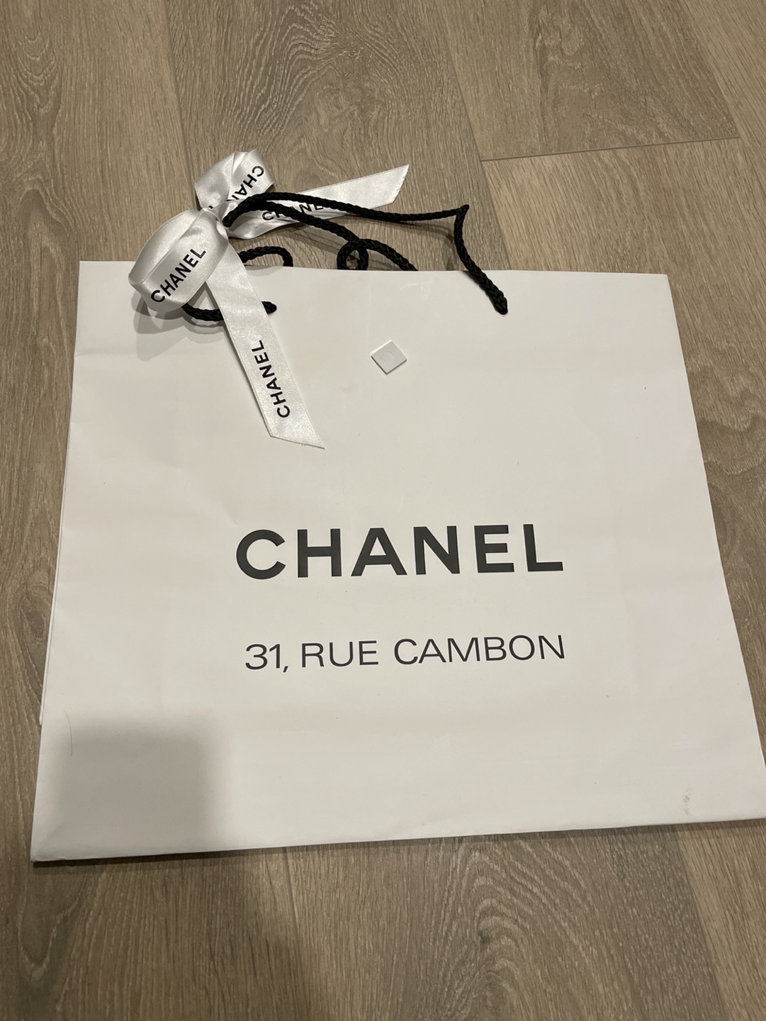 CHANEL Shop bag from Paris