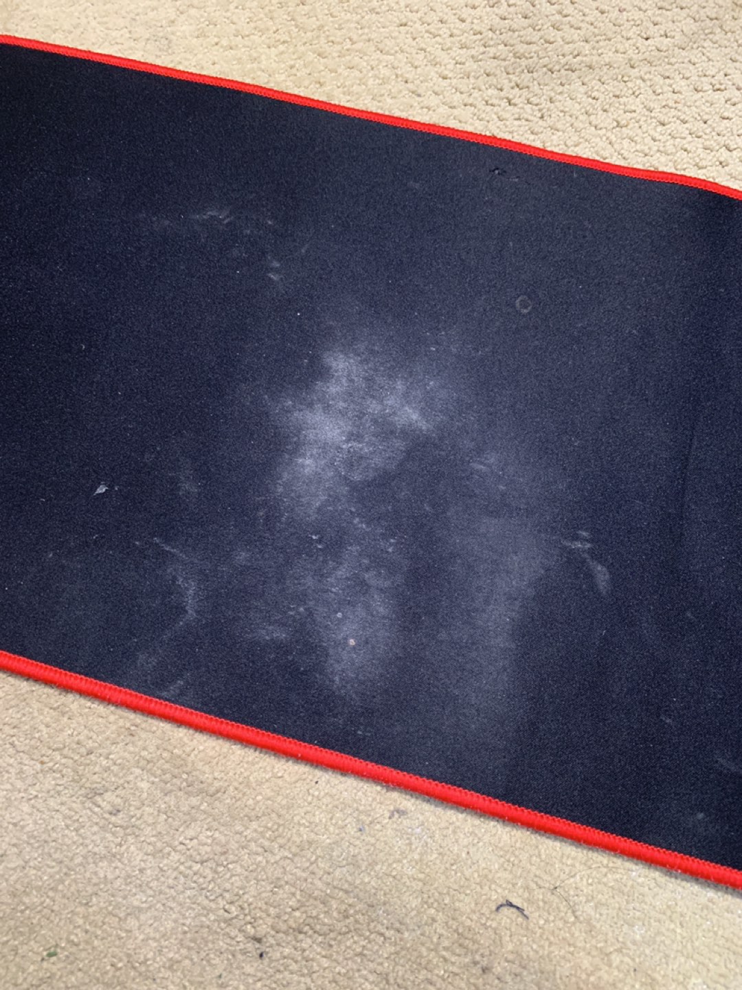 Old dirty L mouse pad. Gamer Used - photo 3