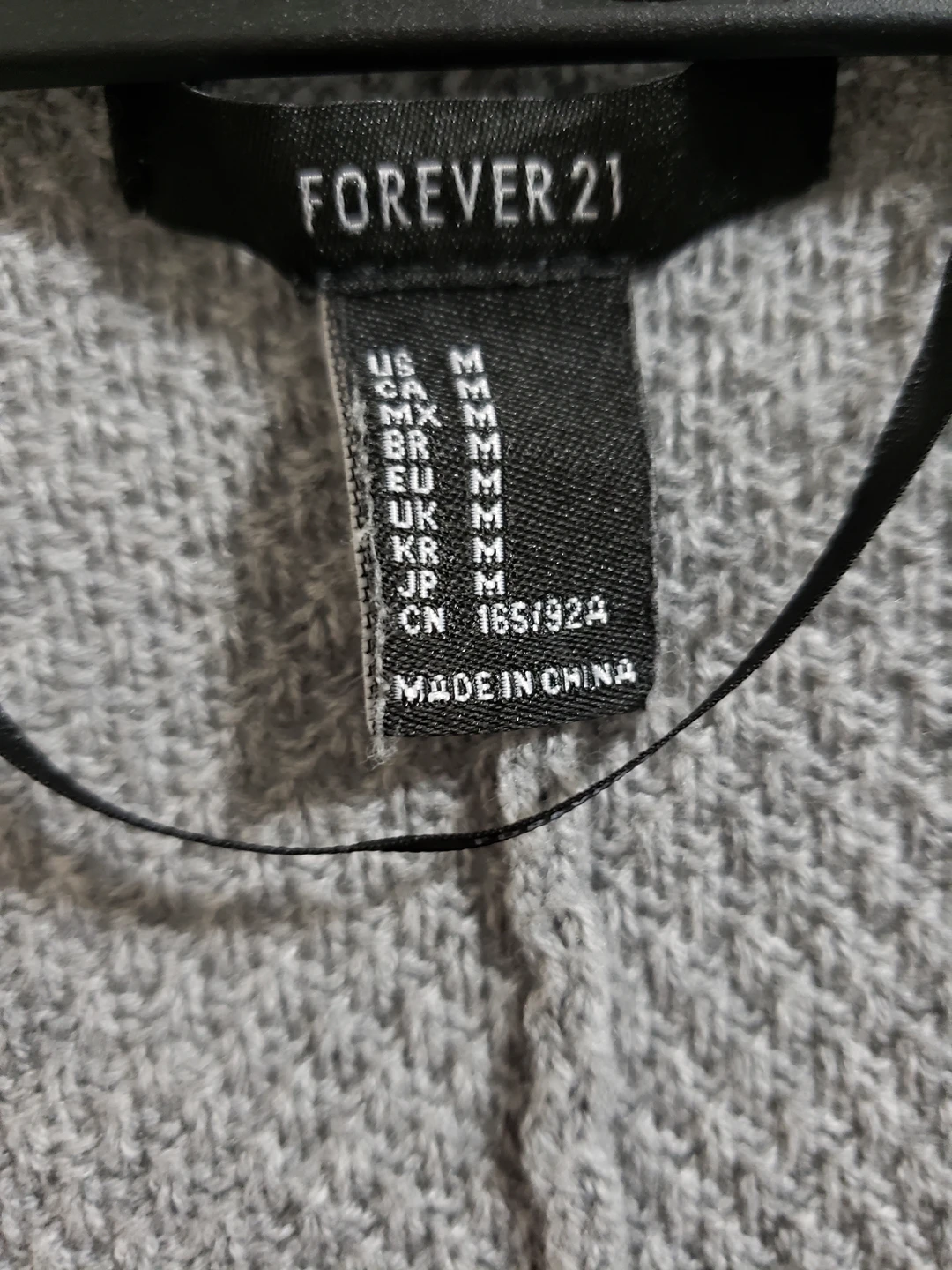 Forever21 oversized grey cardigan image indicator(2)