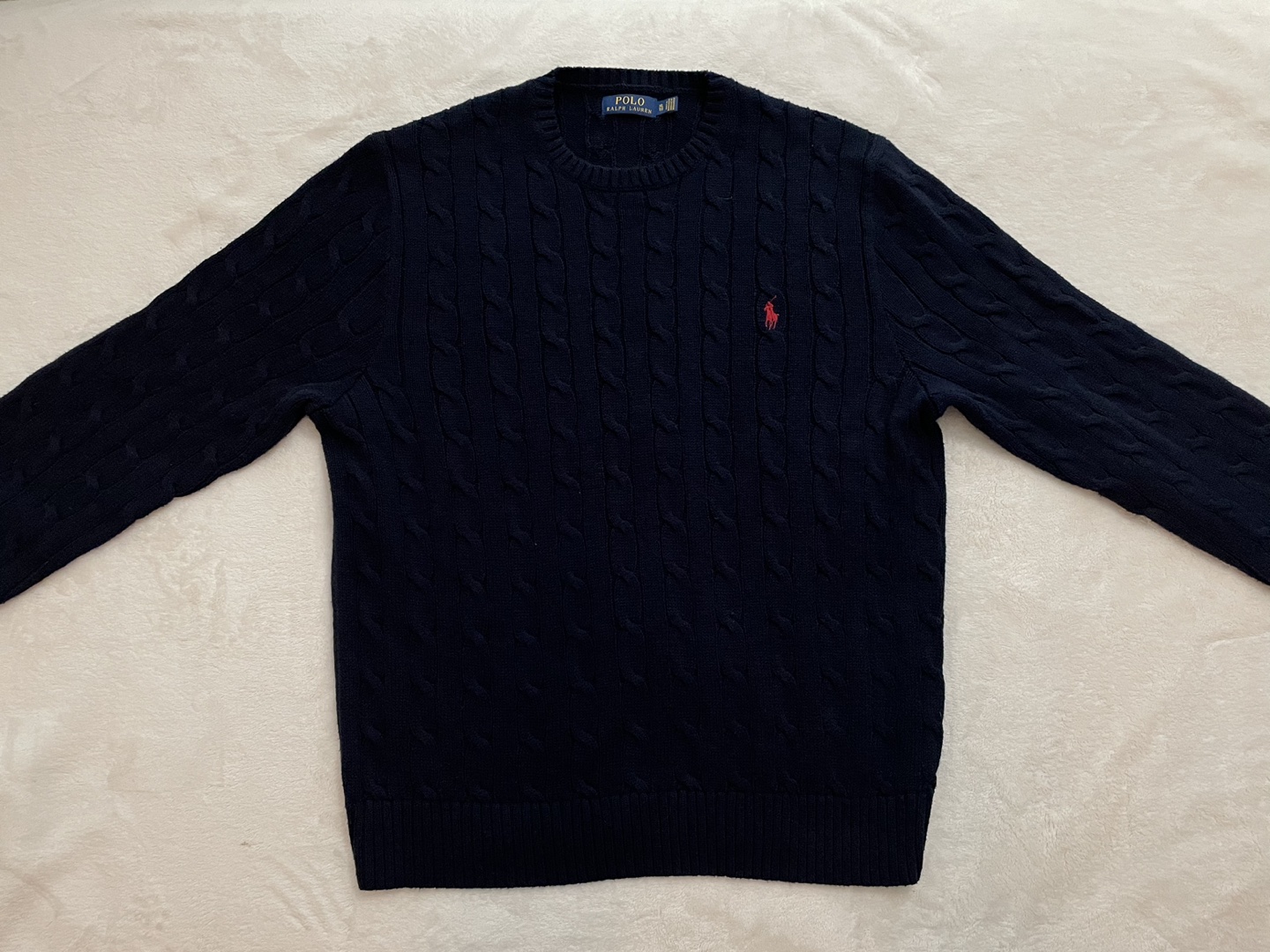 Polo Navy Sweater thumbnail