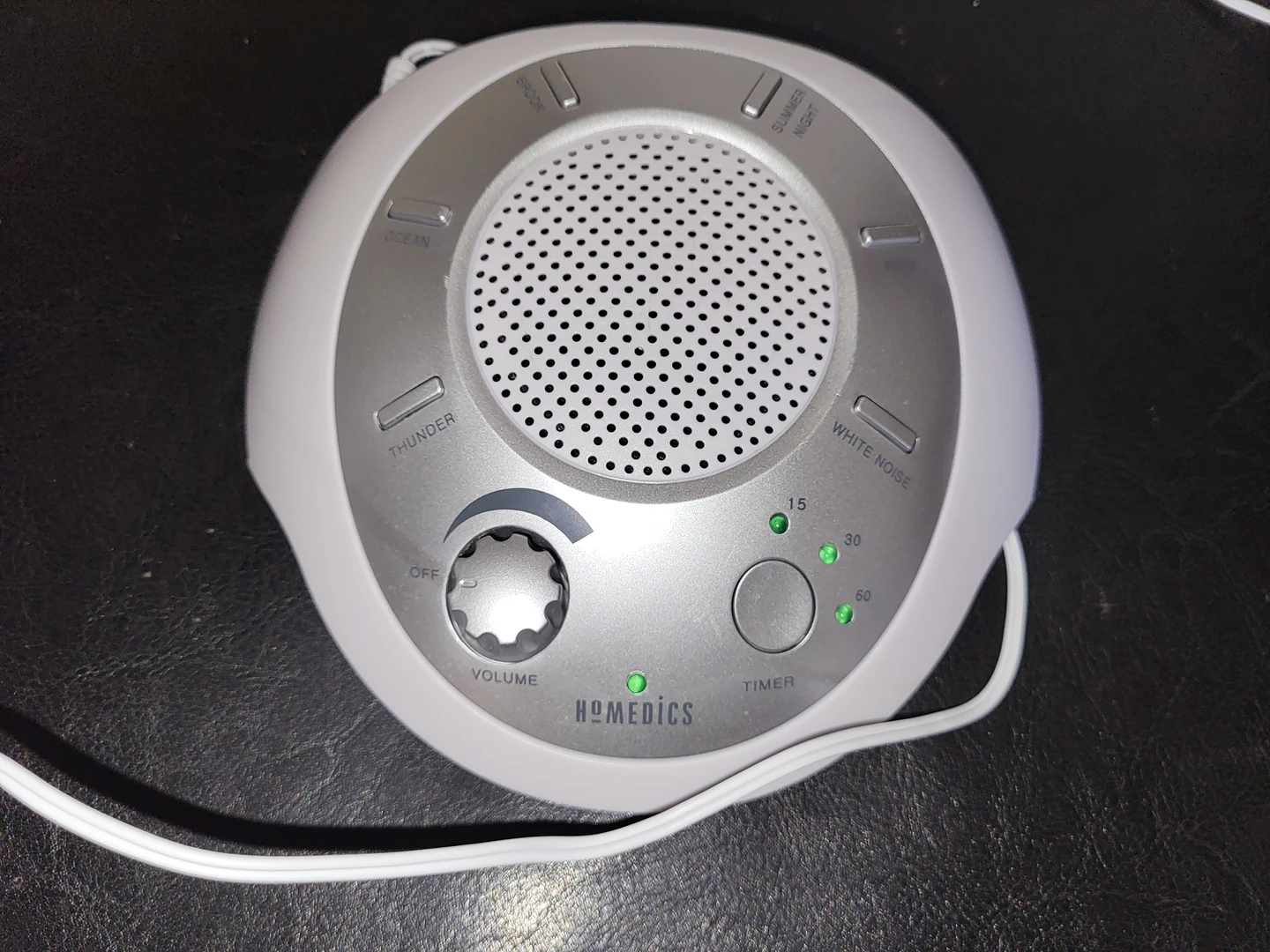 homedics white noise machine for babies and adults thumbnail