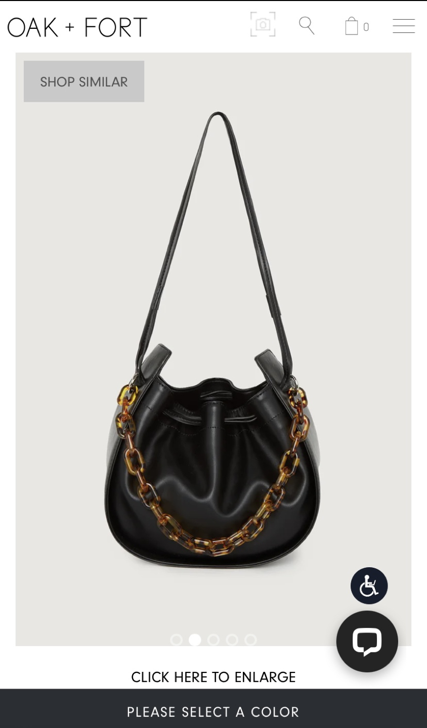 Oak and fort bag