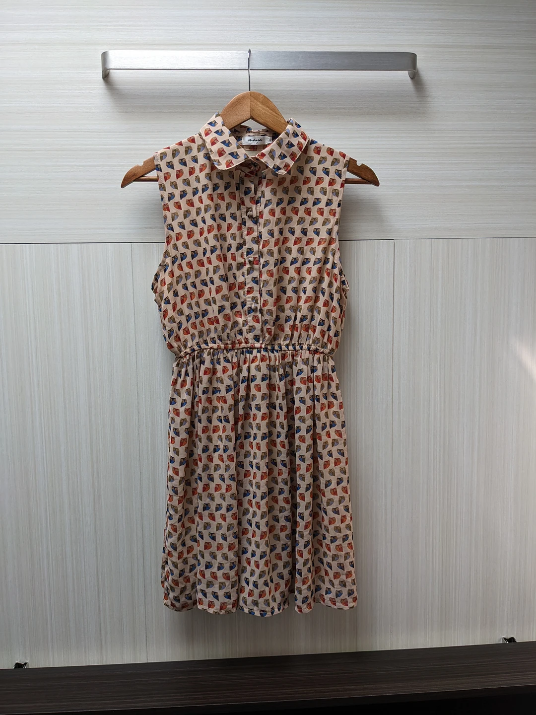Sleeveless Owls Dress