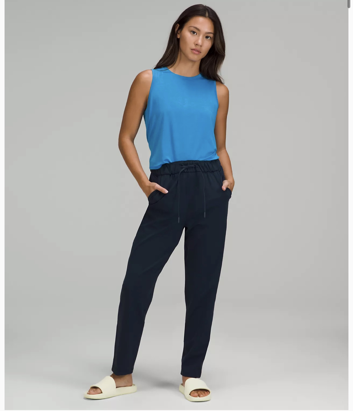 Lululemon is Stretch High-Rise Pant Navy Size 10