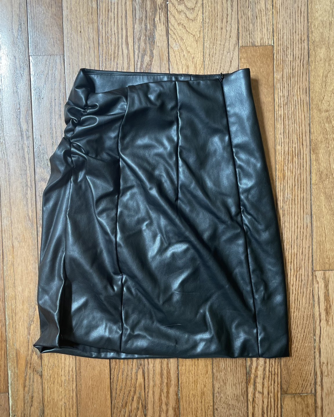 Vegan Leather Pencil Skirt - XS thumbnail