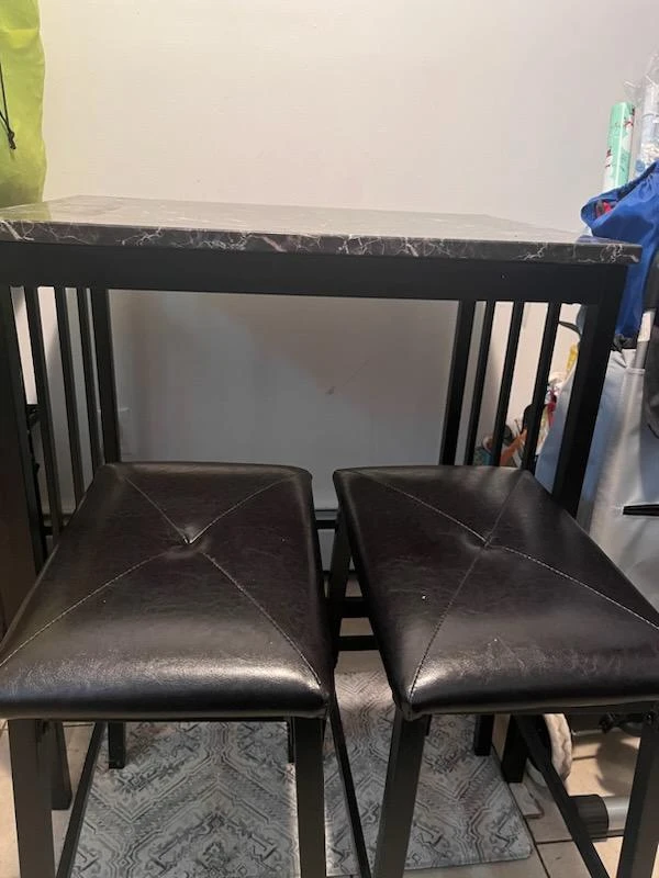 Ikea-table n stools (set) image indicator(2)