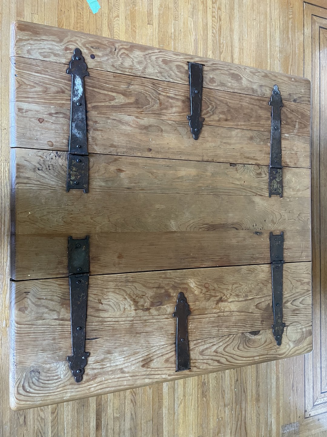 Mexican wood storage coffee table image indicator(4)