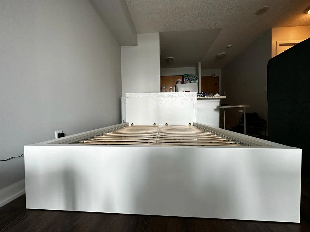 Ikea Full size Bed and Crystli 10 inch hybrid mattress - photo 4
