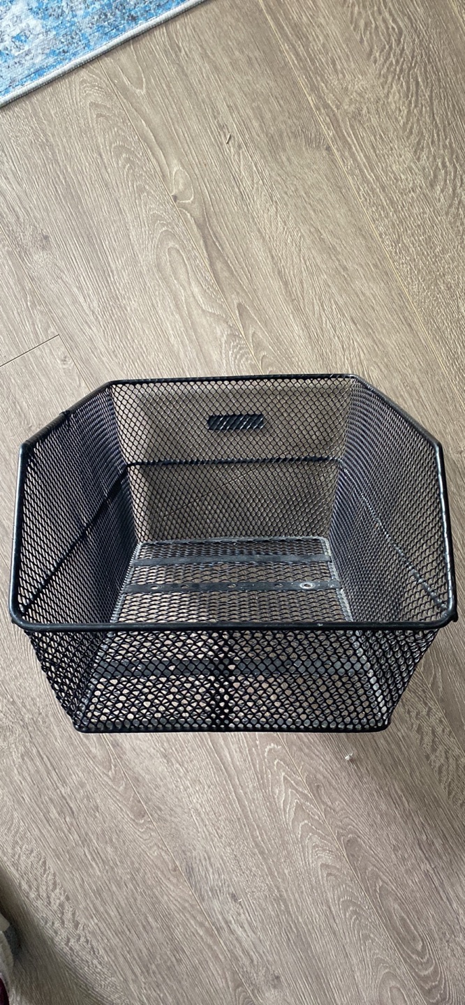 Black Bike Basket - About to Donate! ⚡️ thumbnail