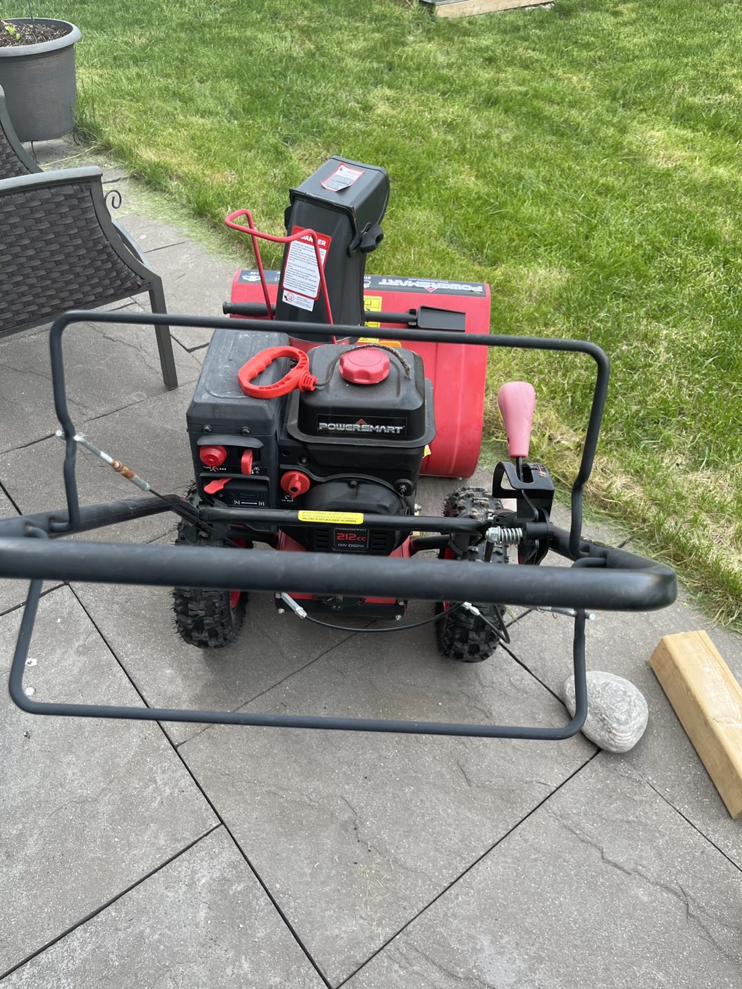 Powersmart 212cc snowblower/snow plow - photo 5