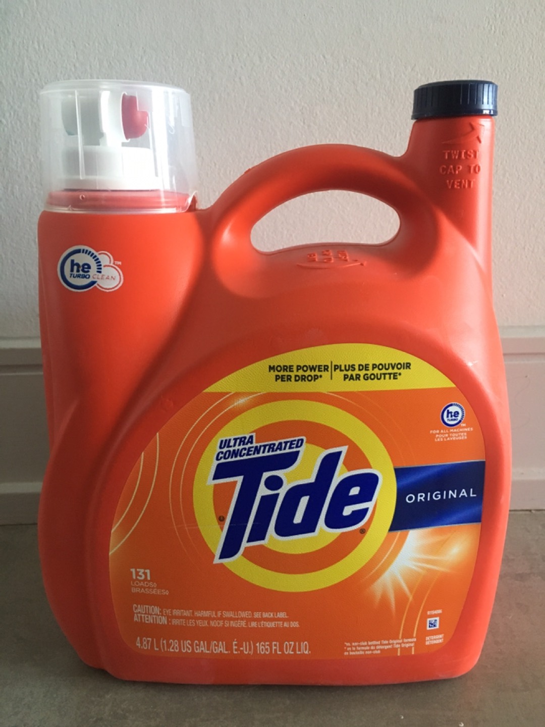 Tide High Efficiency Liquid Laundry Detergent (120 loads) thumbnail