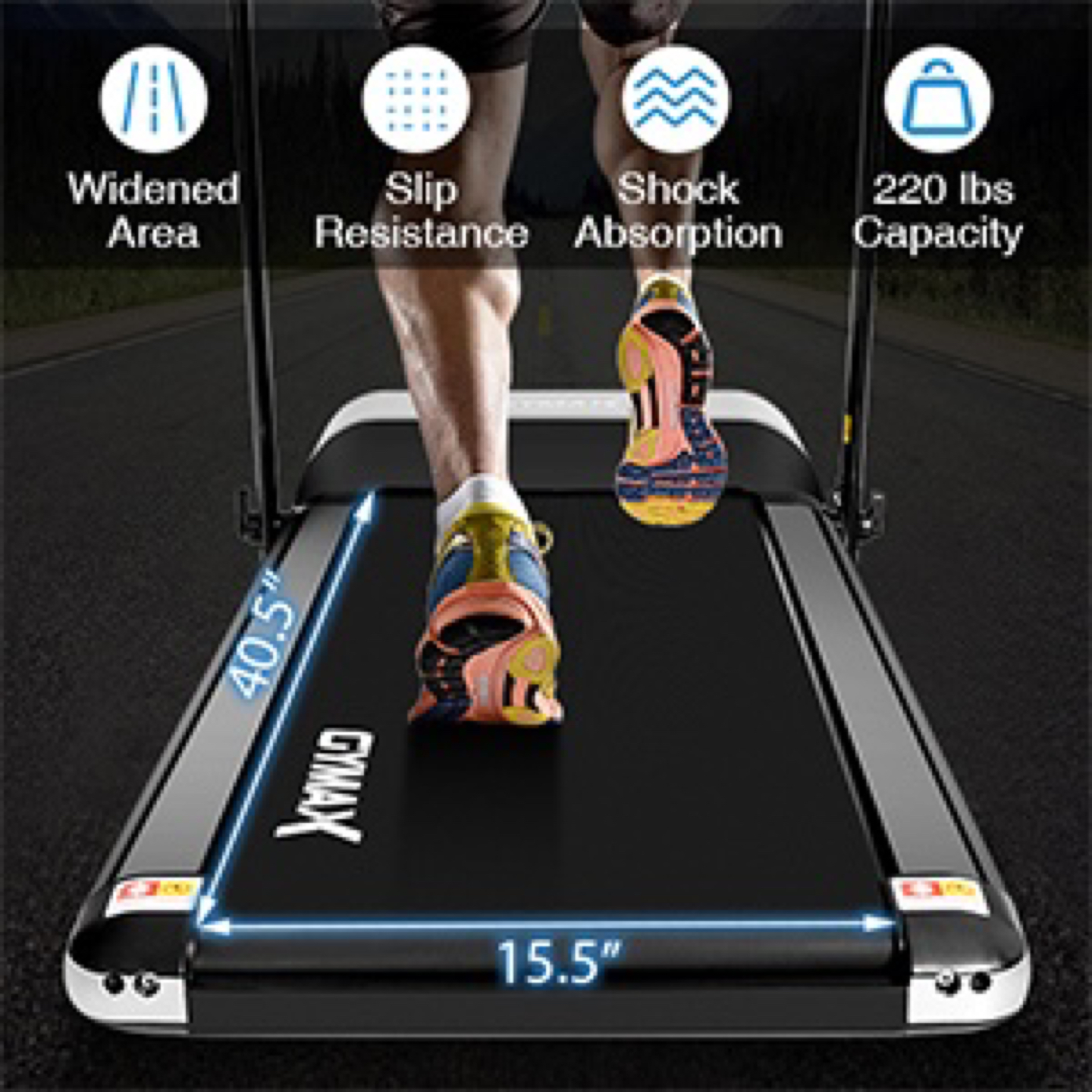 GYMAX Folding Treadmill - photo 5