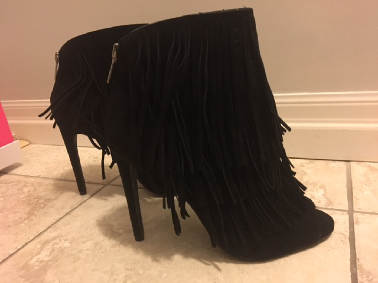 Fringe bootie (NEW) thumbnail