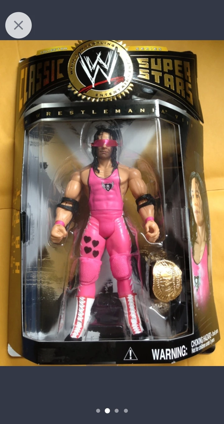 Bret Hitman Hart Figure Lot - photo 5