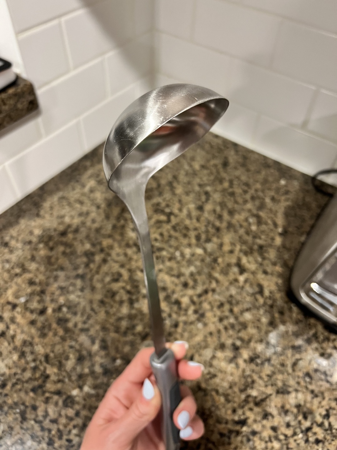 Stainless Steel Non-Stick Soup Pot 5 qt. + Soup Ladle - photo 5