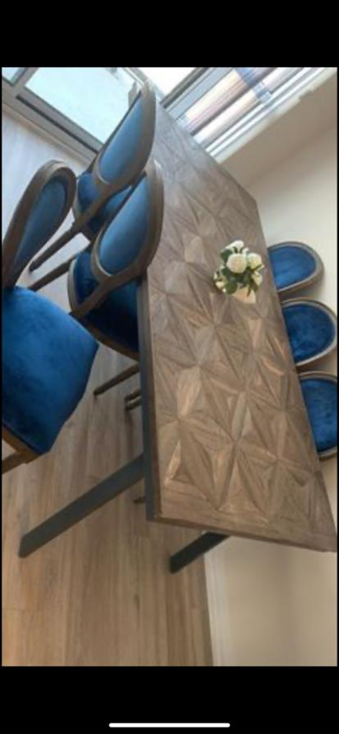 beautiful brand new dining table used for one month.