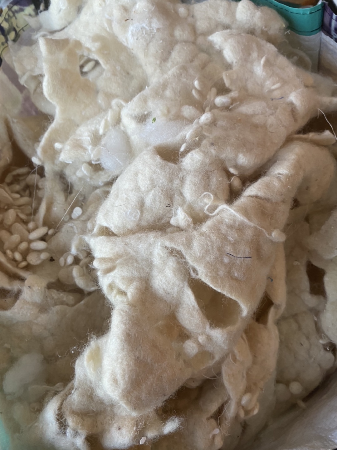 Felted wool #freecycle thumbnail