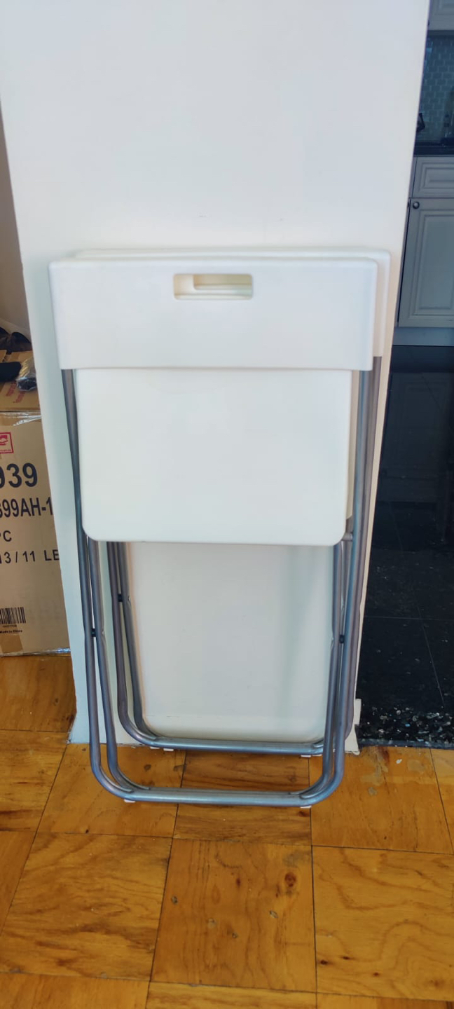 IKEA Folding chair, white (set of 2) - photo 2