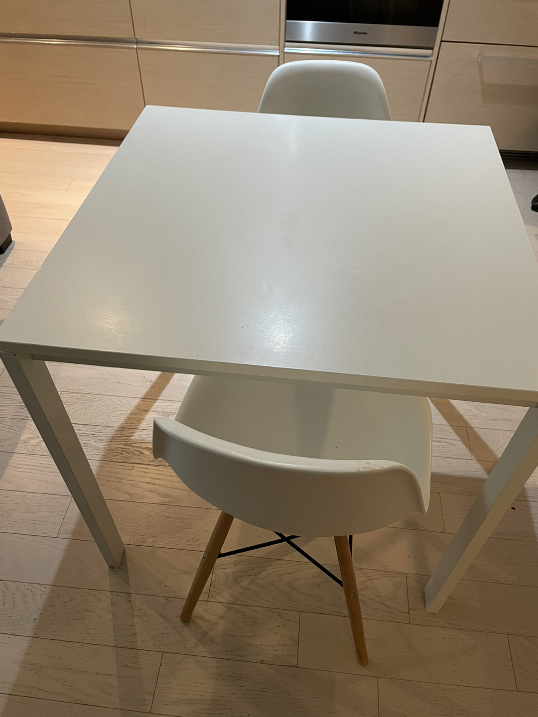 IKEA table + Structube Chairs - photo 2