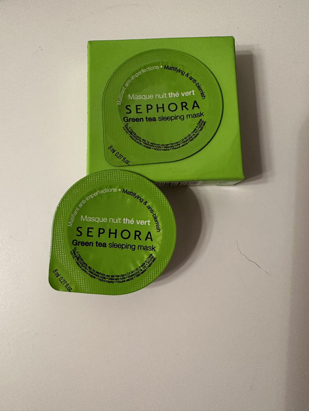 Sephora green tea sleeping mask - FREE 🌱 thumbnail