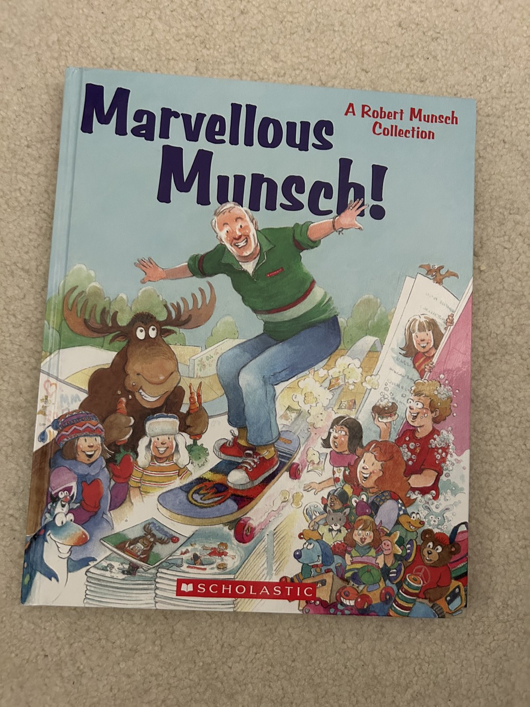 A Robert Munsch story book #freecycle
