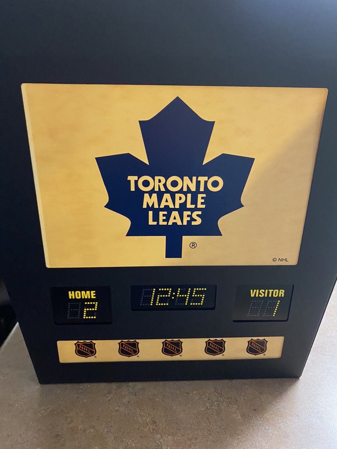 Toronto Maple Leaf light fixture