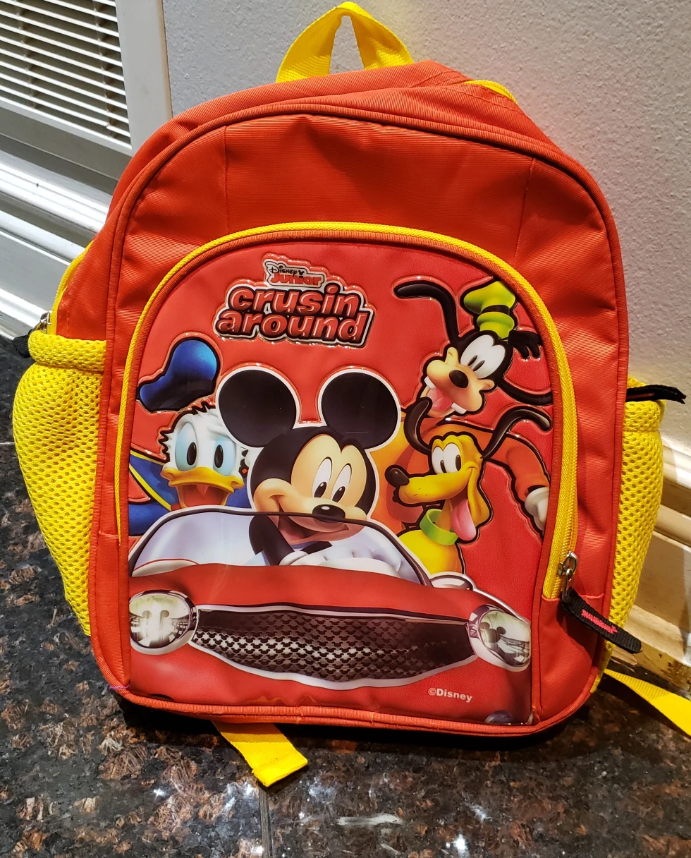 Disney junior backpack and lunch box