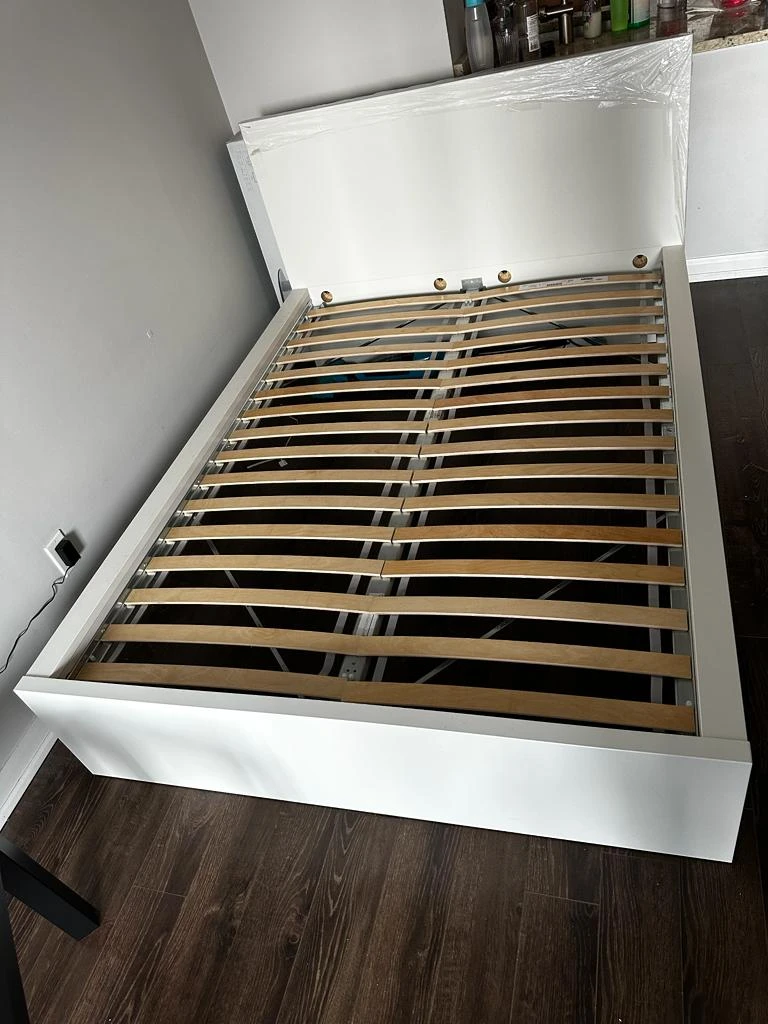 Ikea Full size Bed and Crystli 10 inch hybrid mattress - photo 2