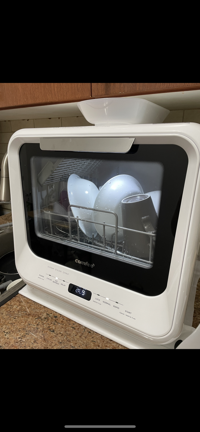 COMFEE' Countertop Dishwasher, Portable Dishwasher - photo 5