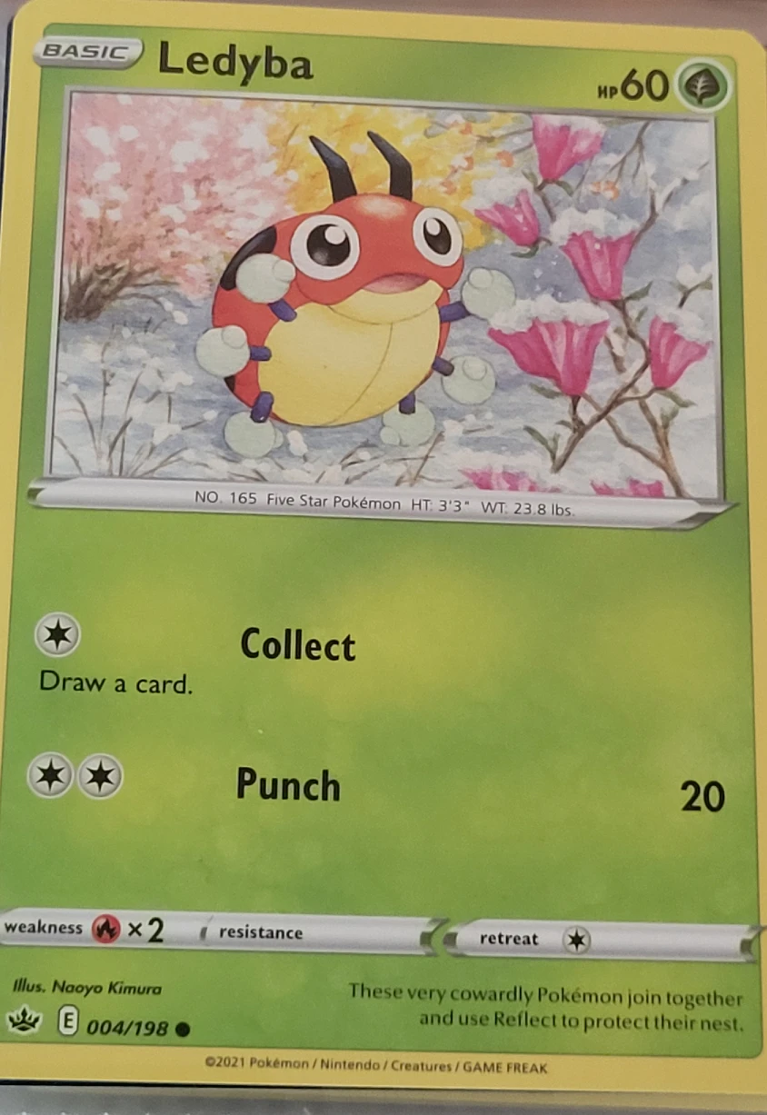 Pokemon card Ledyba