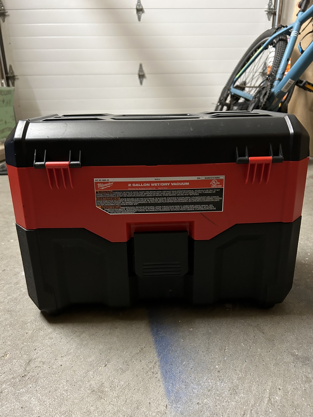 Milwaukee Cordless Wet/Dry Vacuum ***SOLD AS IS TOOL ONLY*** image indicator(2)