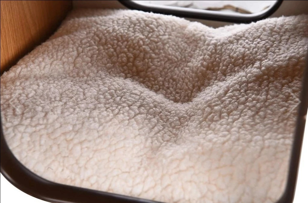 NEW! Dual Scratching Post Wooden Cat Tree Furniture image indicator(4)