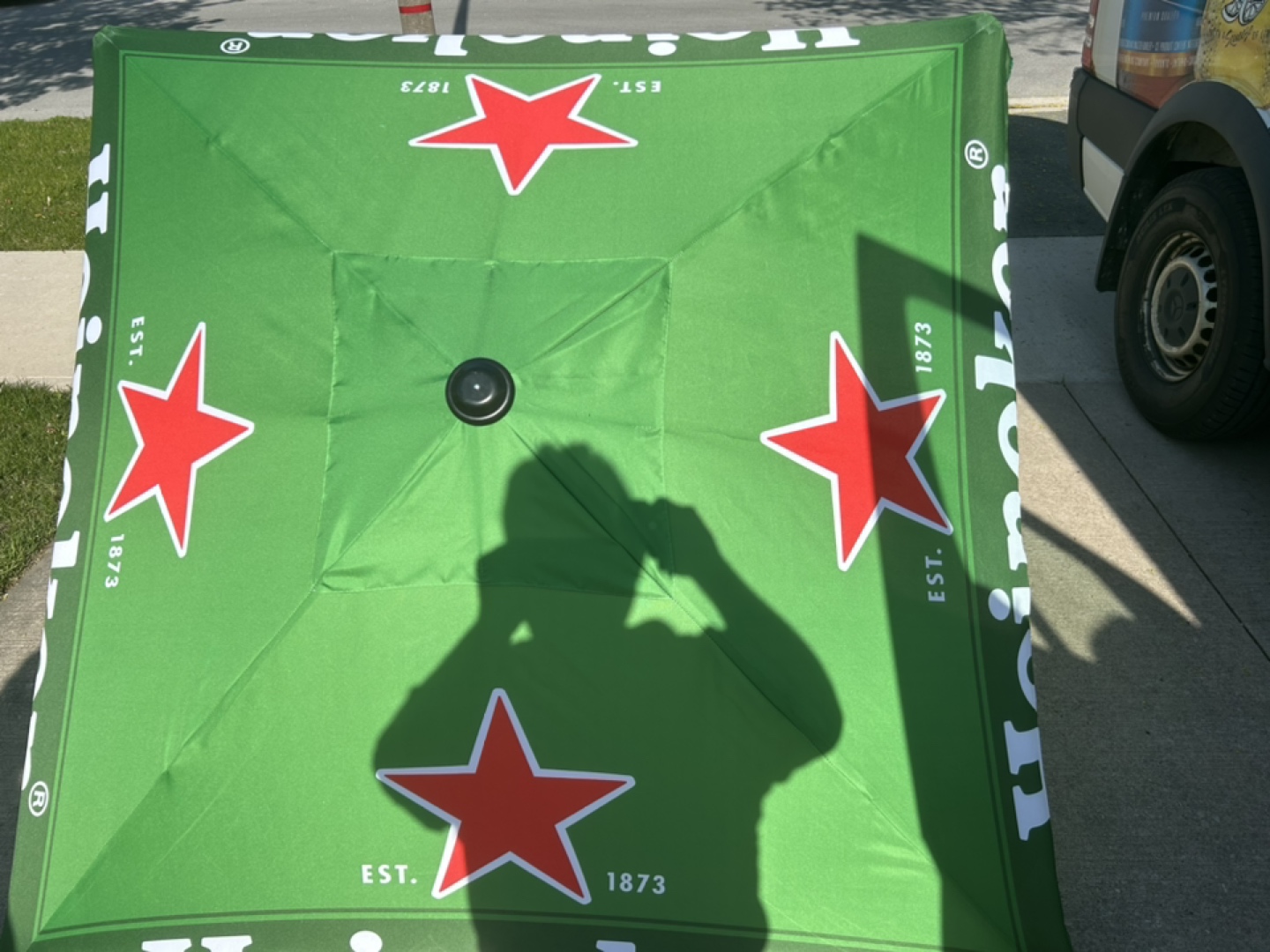 Heineken ,Birra Morretti umbrellas - photo 4