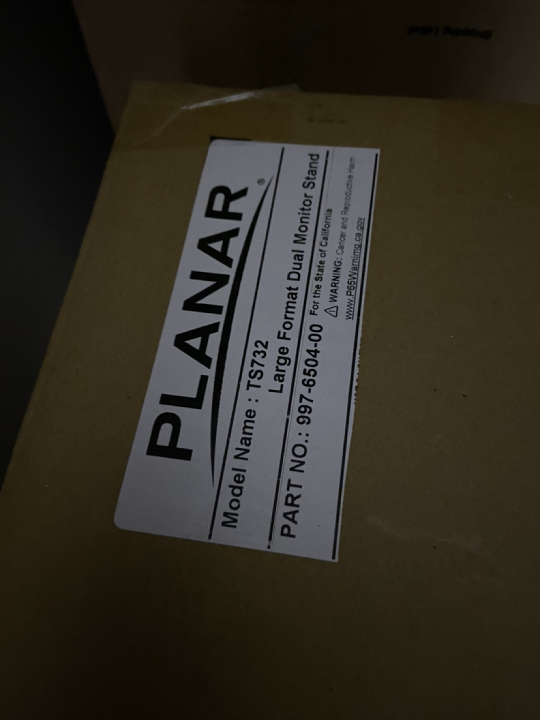 Brand new Planar dual monitor stand in box thumbnail