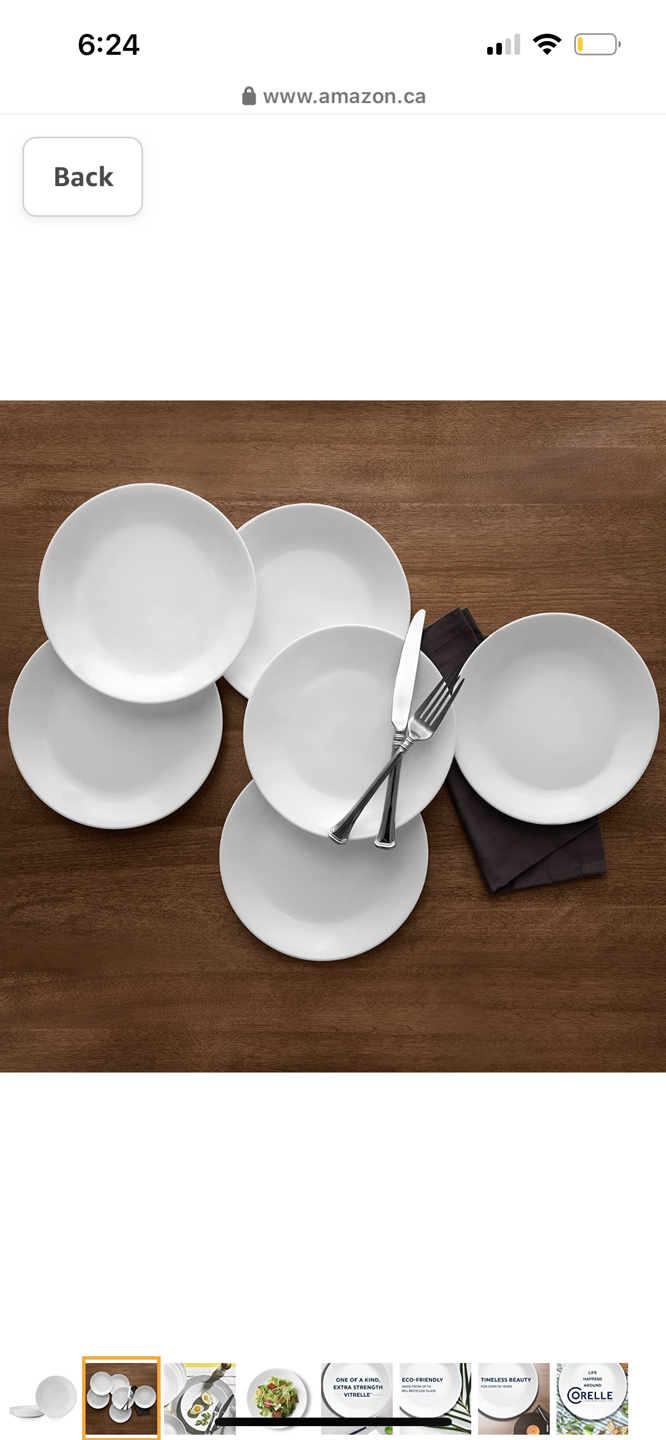 Moving Sale: White Porcelain IKEA Plates - photo 2