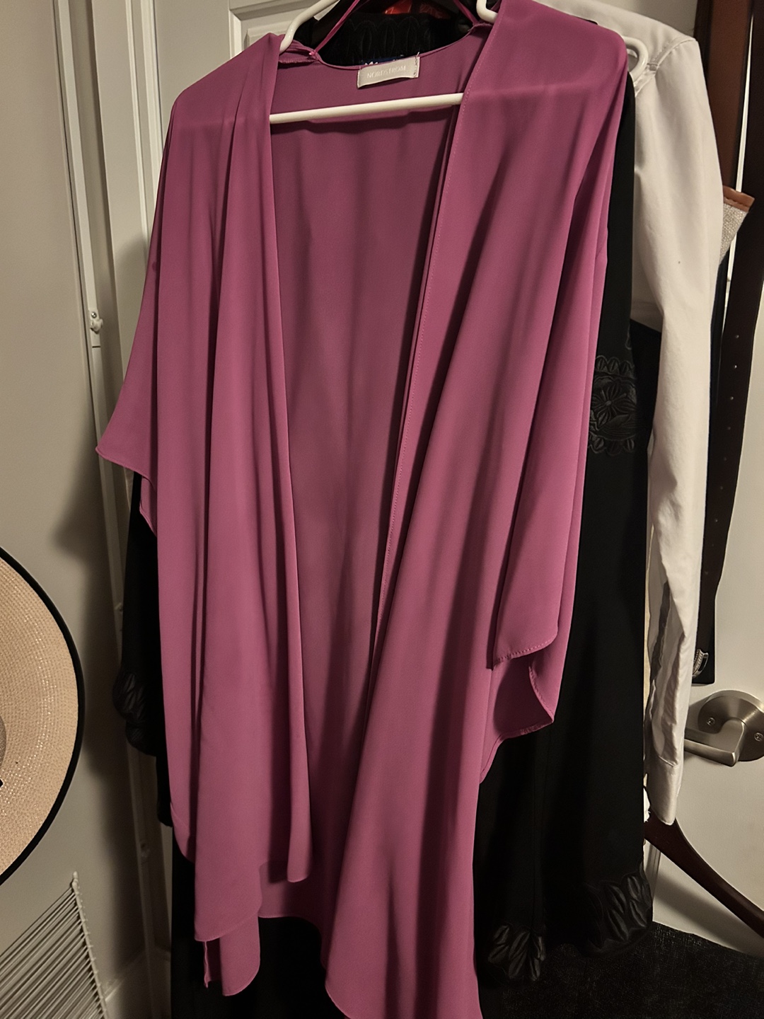 🌱Sheer purple bathing suite cover up thumbnail