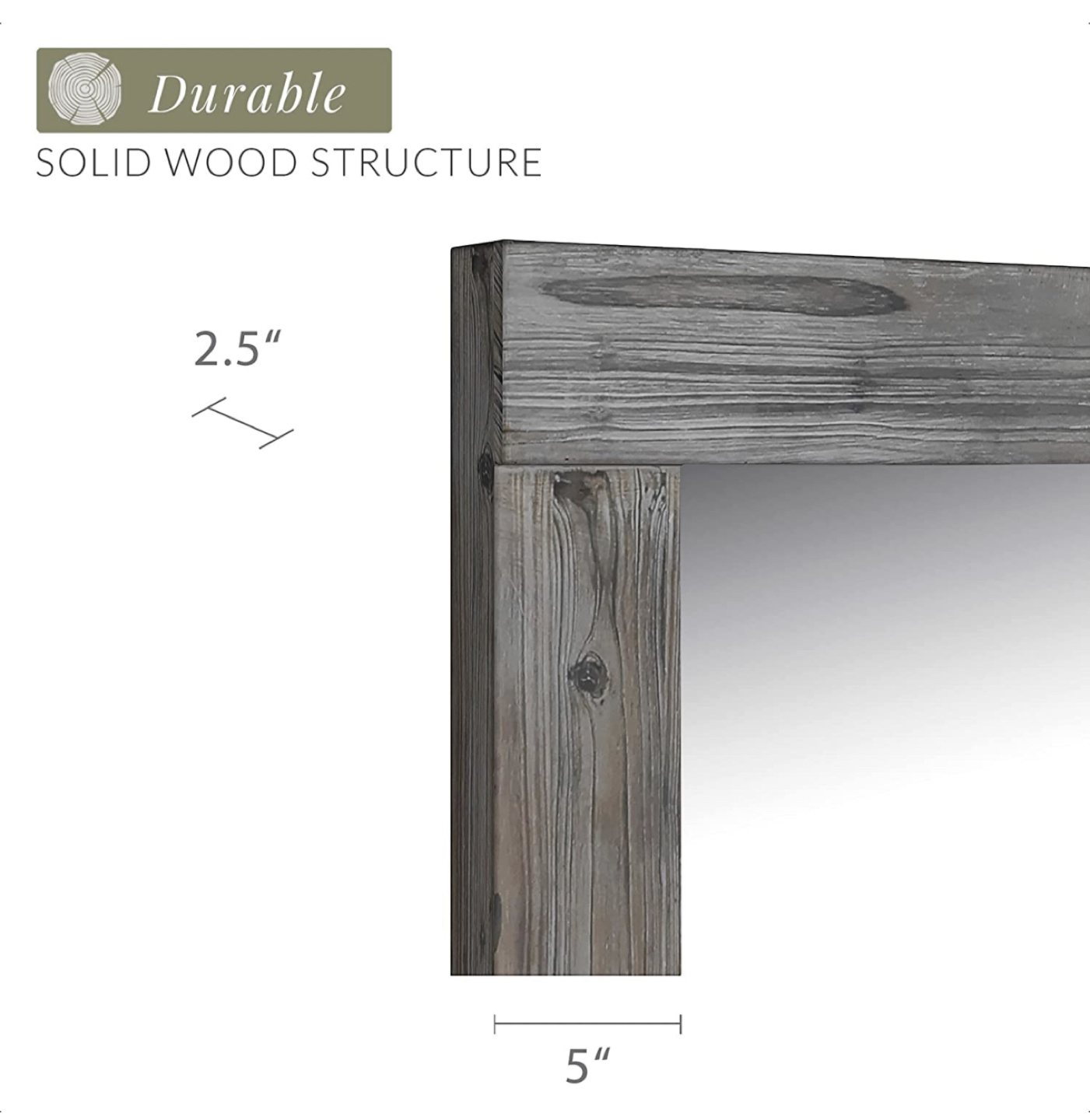 Large Floor / Wall Mirror - photo 4