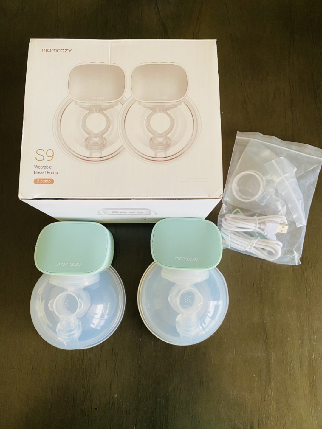 Momcozy S9 wearable electric breast pump (2pump)