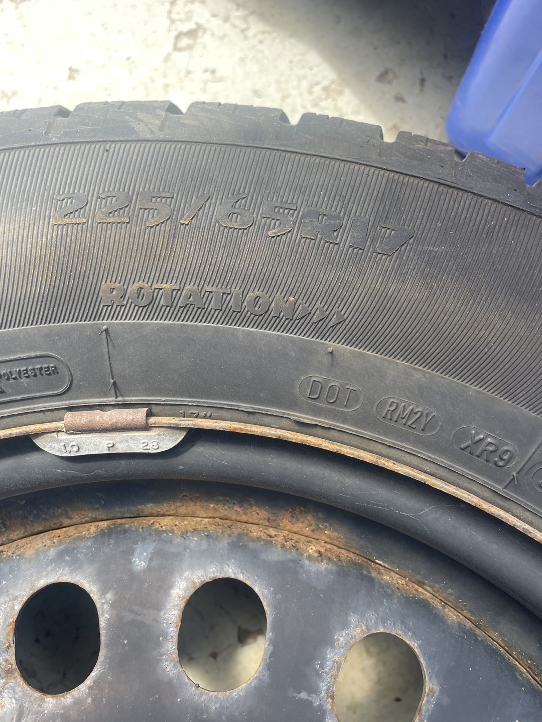 WINTER TIRES WITH RIM - photo 3