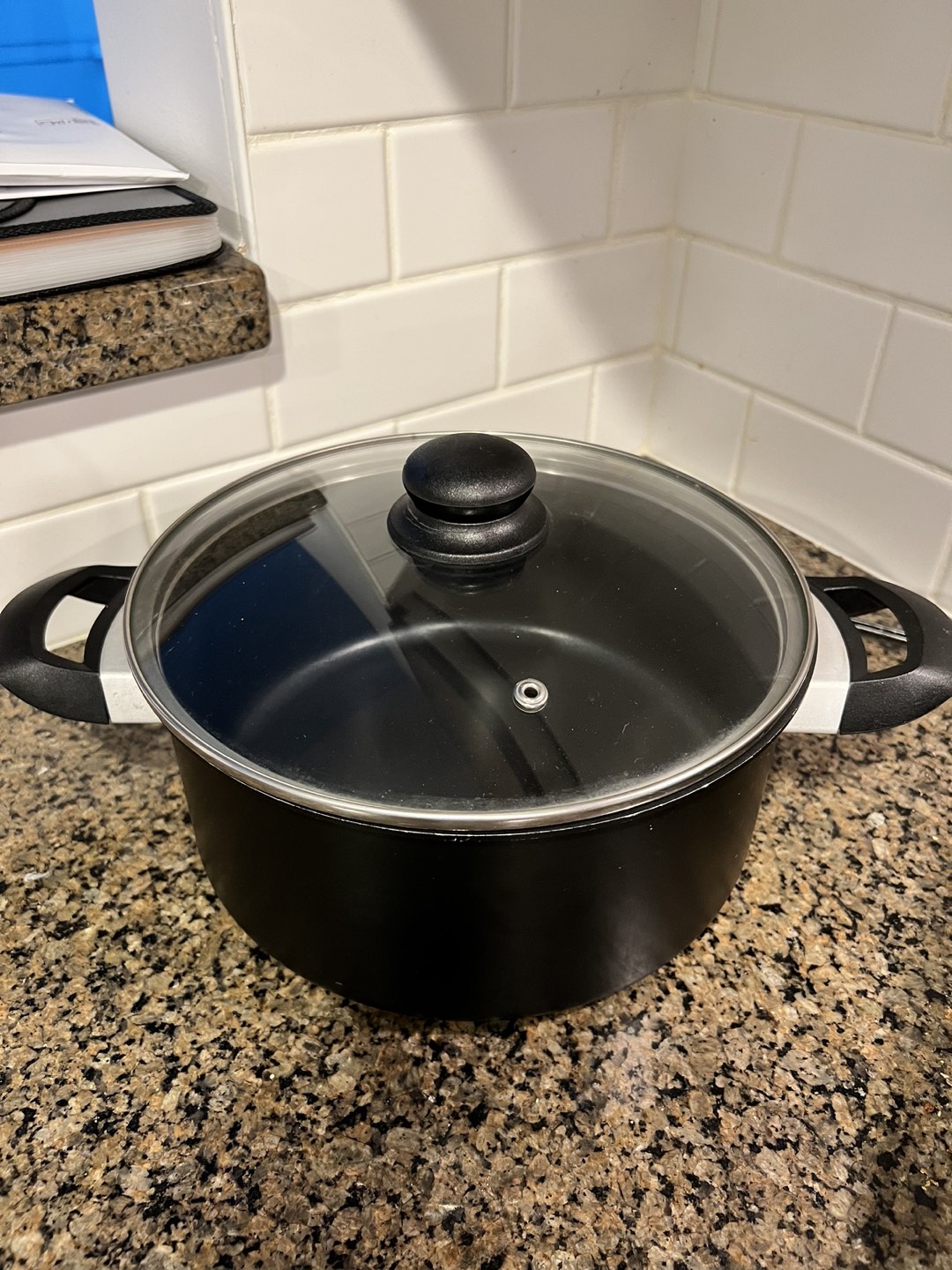 Stainless Steel Non-Stick Soup Pot 5 qt. + Soup Ladle - photo 2