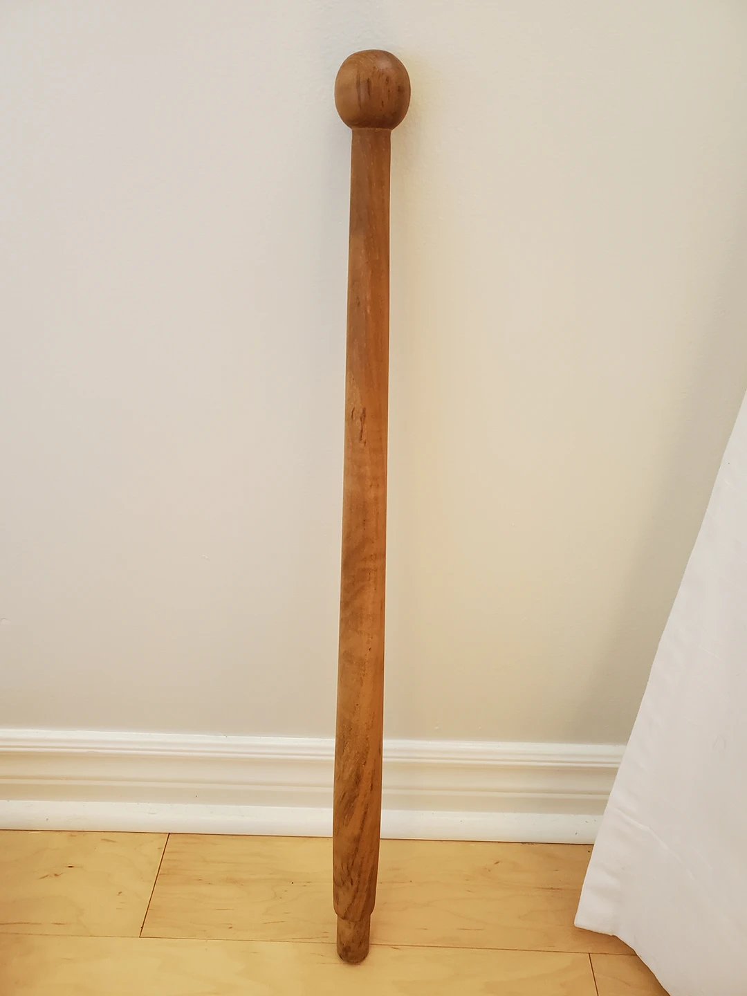 teak wooden flag pole thumbnail