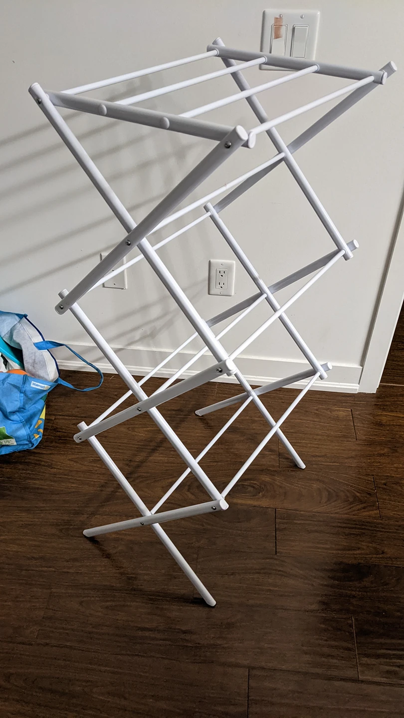 Folding Clothes Drying Rack - photo 2