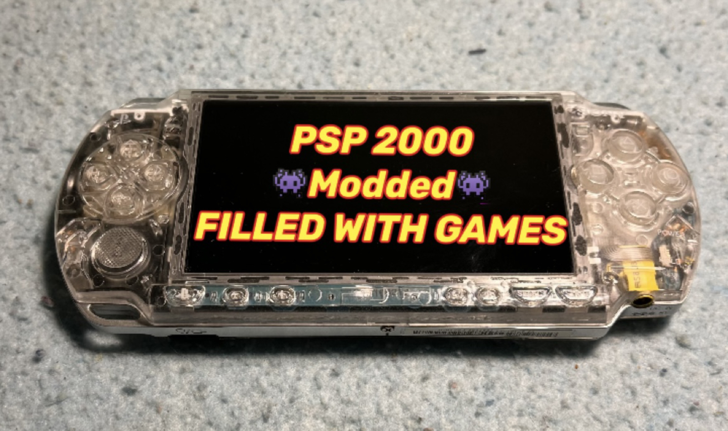 PSP {Mod+Games} Clear Enclosure thumbnail